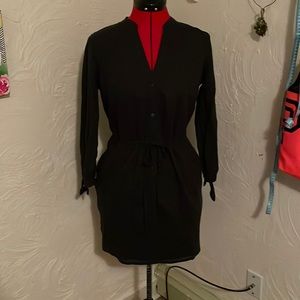 Black Abercrombie & Fitch shirt dress